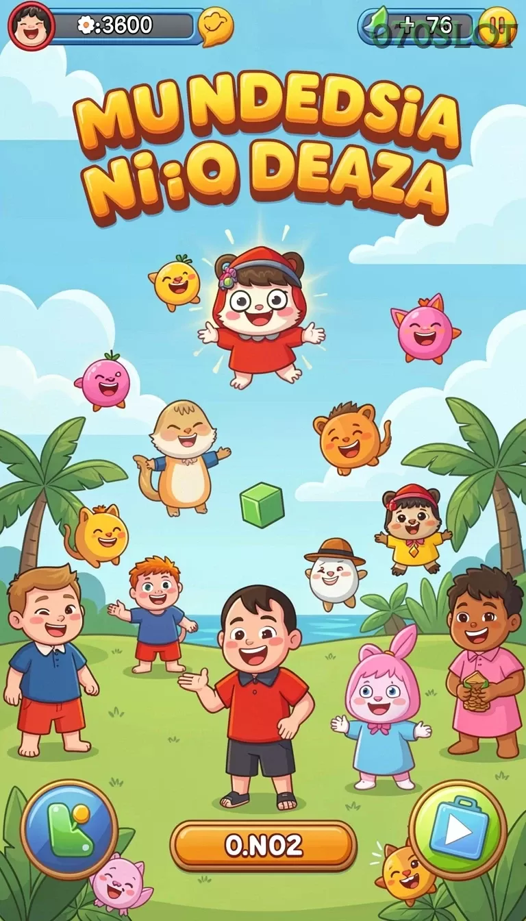Cuplikan layar JUTA7 — menu navigasi