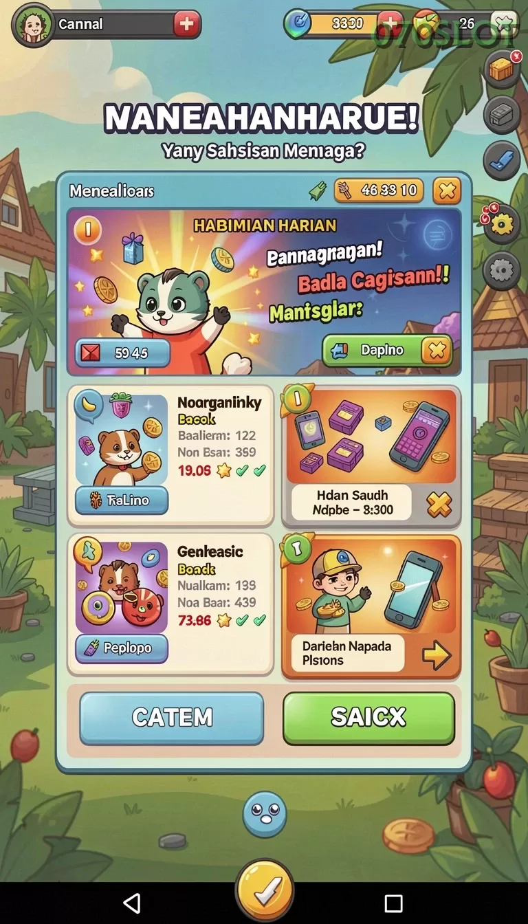 Cuplikan layar QQ222 — aktivitas